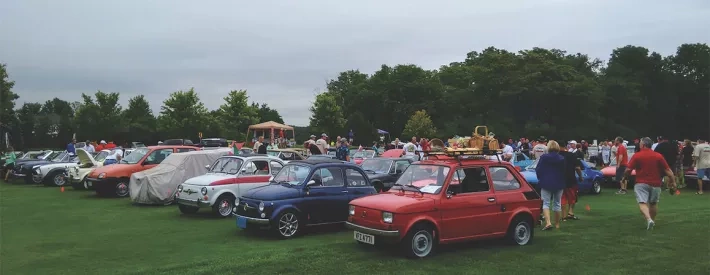 Group of Polish Fiats