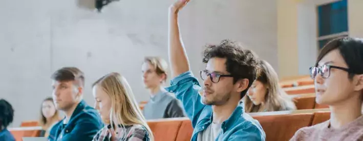 Students in classroom