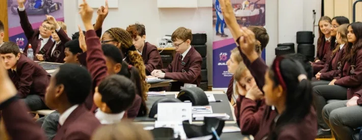 Students in classroom